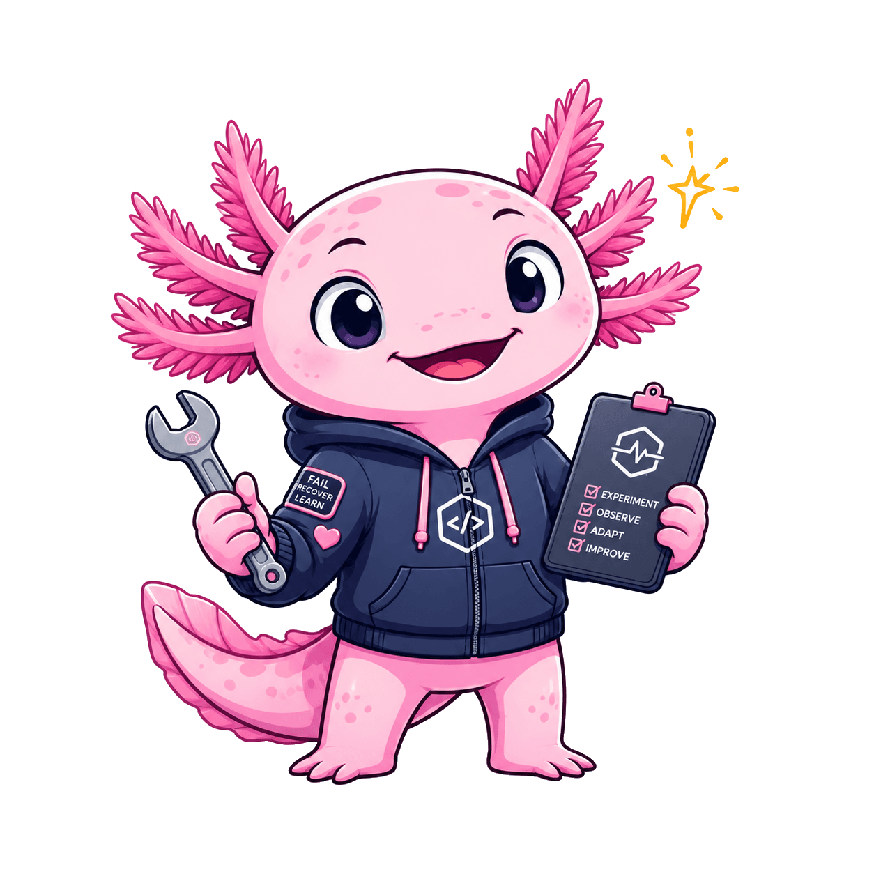 Murph the Axolotl